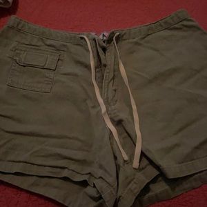 Women’s Size 11/12 Green SLA Short Shorts